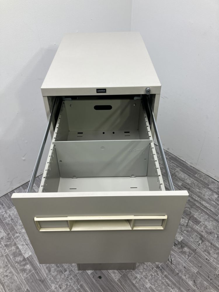 ウチダ（内田洋行）4段ファイリングキャビネット 商品画像5