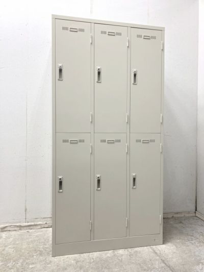 生興 SLKロッカーシリーズ 6人用ロッカー　