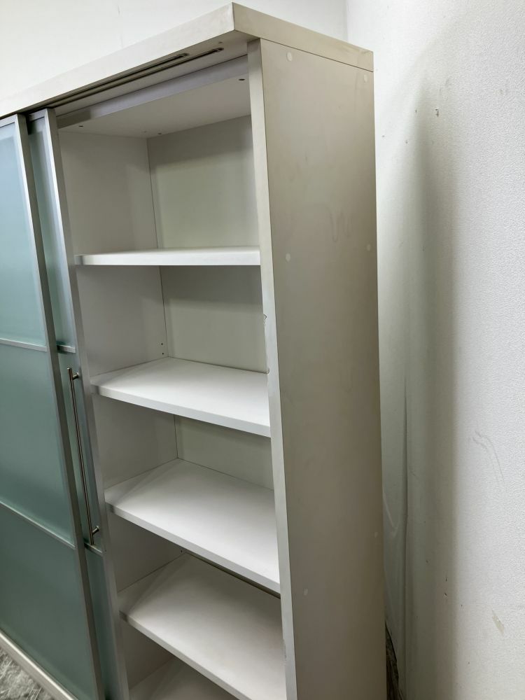 ガラス引違い書棚 商品画像7