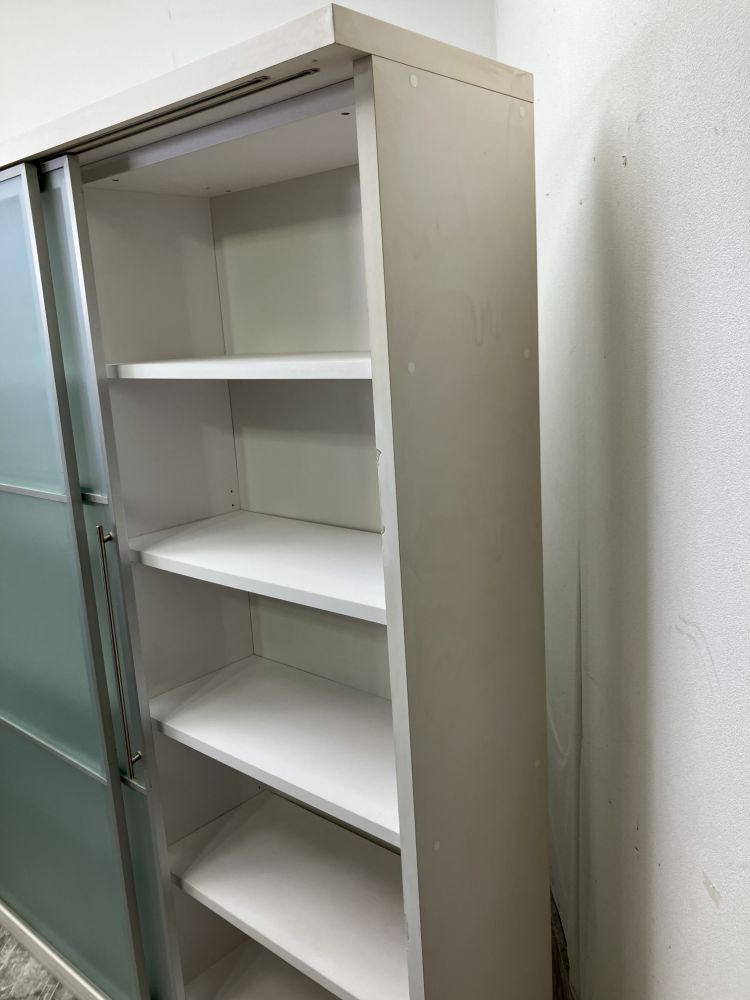 ガラス引違い書棚 商品画像7