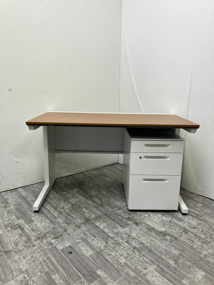 コクヨisシリーズ 1200平デスク+ワゴンセット 商品画像1