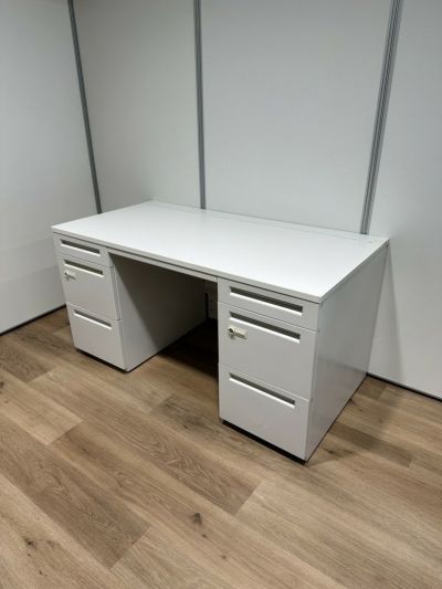 ウチダ（内田洋行）SCAENA(スカエナ)シリーズ　Kタイプ 1400両袖デスク 商品画像1