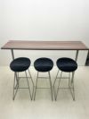 相合家具ハイテーブル+相合家具ハイチェア4点セット ハイテーブル+ハイチェア4点セット 商品画像3